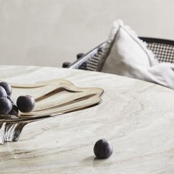 Nordal Erie Rundt Spisebord Beige