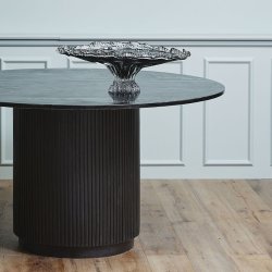 Nordal Erie Rundt Spisebord Sort