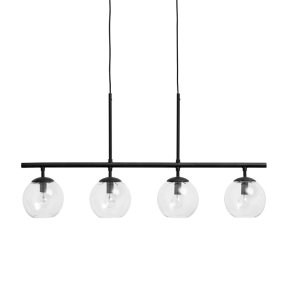 Nordal Globe 4 Loftlampe - L92 cm - Sort