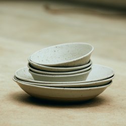 Nordal Grainy Dyb Tallerken - 22 cm - Sand