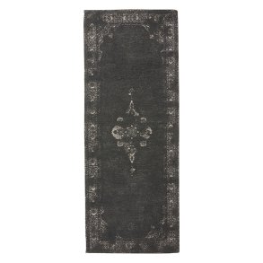 Nordal Grand Tppe - 75x200 cm - Mrk Gr/Sort