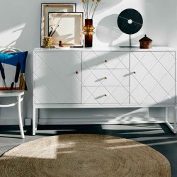 Nordal Jute Tppe - Rundt - 150 cm - Natur 