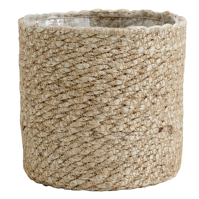 Nordal Jute Urtepotte - Natur - S