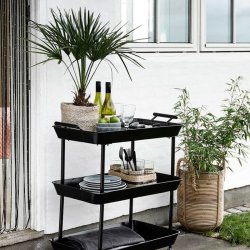 Nordal Jute Urtepotte - Natur - L