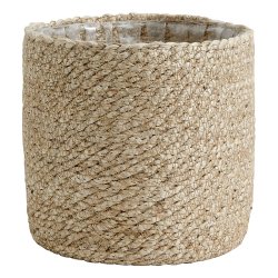 Nordal Jute Urtepotte - Natur - L