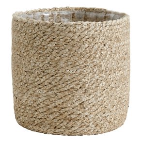 Nordal Jute Urtepotte - Natur - L