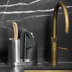 Nordal KAKI Holder Til Opvaskeb�rste Krom Finish