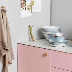 Nordal Kos Circle Knage - Guld Finish