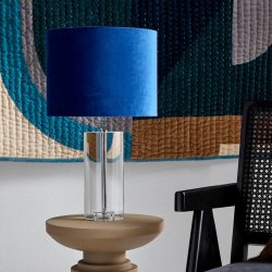 Nordal Krystal Lampefod - H38 cm - Klar