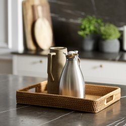 Nordal LAURUS Serveringsbakke Rattan
