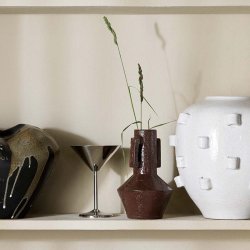 Nordal LUMERA Cocktailglas Kromfinish