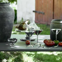 Nordal LUMERA Cocktailglas Kromfinish