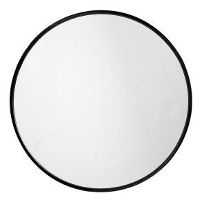 Nordal Rundt Spejl - 80 cm - Sort
