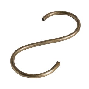 Nordal S-krog - 3 stk - Messing