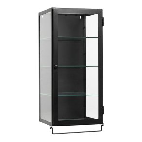 Nordal Siri Smalt Vgskab - 66x30 cm - Sort