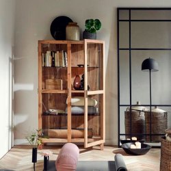 Nordal Spirit Spejl m. Jernramme - Sort