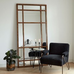 Nordal Spirit Spejl m. Trramme - Natur