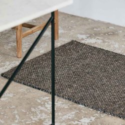 Nordal Fia Tppe - 60x90 cm - Gr/Brun