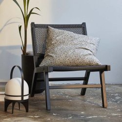 Nordal Vasai Lounge Havestol Sort