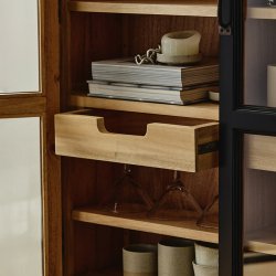 Nordal Viva V�gskab m/ 2 L�ger Sort