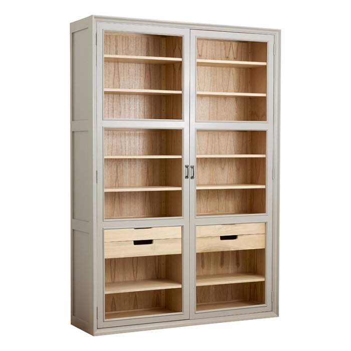 Nordal VIVA Vitrineskab 210x149 cm Gr�