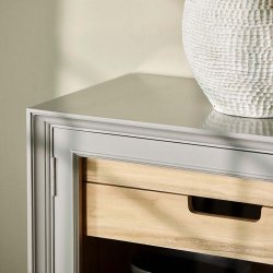 Nordal VIVA Vitrineskab Lav 96,5x148 cm Gr�