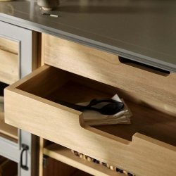 Nordal VIVA Vitrineskab Lav 96,5x148 cm Gr�