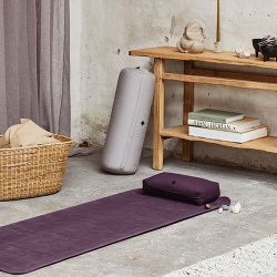 AYU Yoga Mtte - Naturgummi - Burgundy