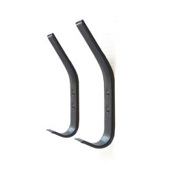 Nordic Function Lder Knage - Sort - 2 stk.