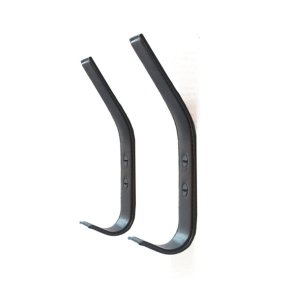 Nordic Function Lder Knage - Sort - 2 stk.