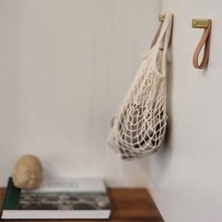 Nordic Function ShineUp Knager - 2 stk - Natur/Messing 