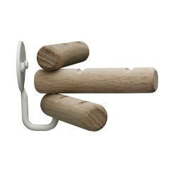 Nordic Function 3Hooks - 3-i-1 Knage - Eg/Hvid