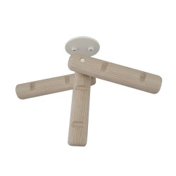 Nordic Function 3Hooks - 3-i-1 Knage - Eg/Hvid