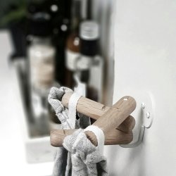 Nordic Function 3Hooks - 3-i-1 Knage - Eg/Hvid