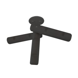 Nordic Function 3Hooks - 3-i-1 Knage - Sort Eg/Sort