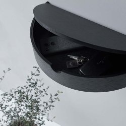 Nordic Function Hide Away Hylde - Sort Eg/Gr