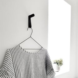 Nordic Function More Hook Knage - 2 stk - Sort Eg/Sort