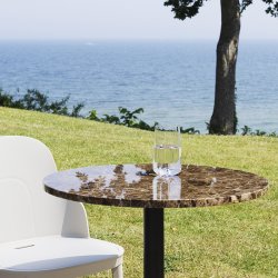 Normann Copenhagen Allez Bord 3L - H75/60 cm - Marmor Kaffe