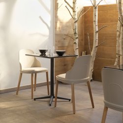 Normann Copenhagen Allez Bord 4L - H75/60x60 cm - Sort Eg