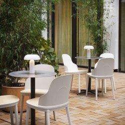 Normann Copenhagen Allez Bord 4L - H75/60 cm - Rustfrit Stl