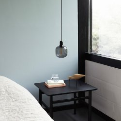Normann Copenhagen Amp lampe Smoke/Sort - Small