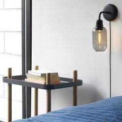 Normann Copenhagen Amp Vglampe - Smoke/Sort 