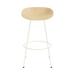 Normann Copenhagen Mat Barstol 75 cm Creme/Hamp