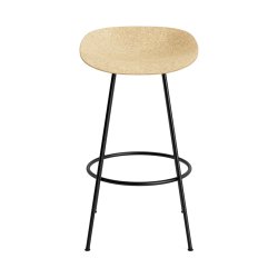 Normann Copenhagen Mat Barstol 75 cm Sort/Hamp