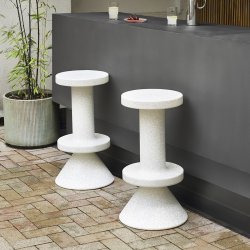 Normann Copenhagen Bit Barstol 75 cm Hvid