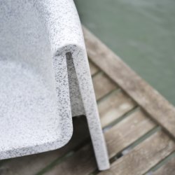 Normann Copenhagen Bit Lounge Stol Hvid