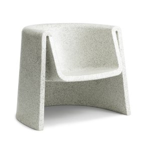 Normann Copenhagen Bit Lounge Stol Hvid