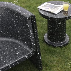 Normann Copenhagen Bit Lounge Stol Sort