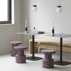 Normann Copenhagen Bit Skammel Burgundy