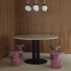 Normann Copenhagen Bit Skammel Burgundy